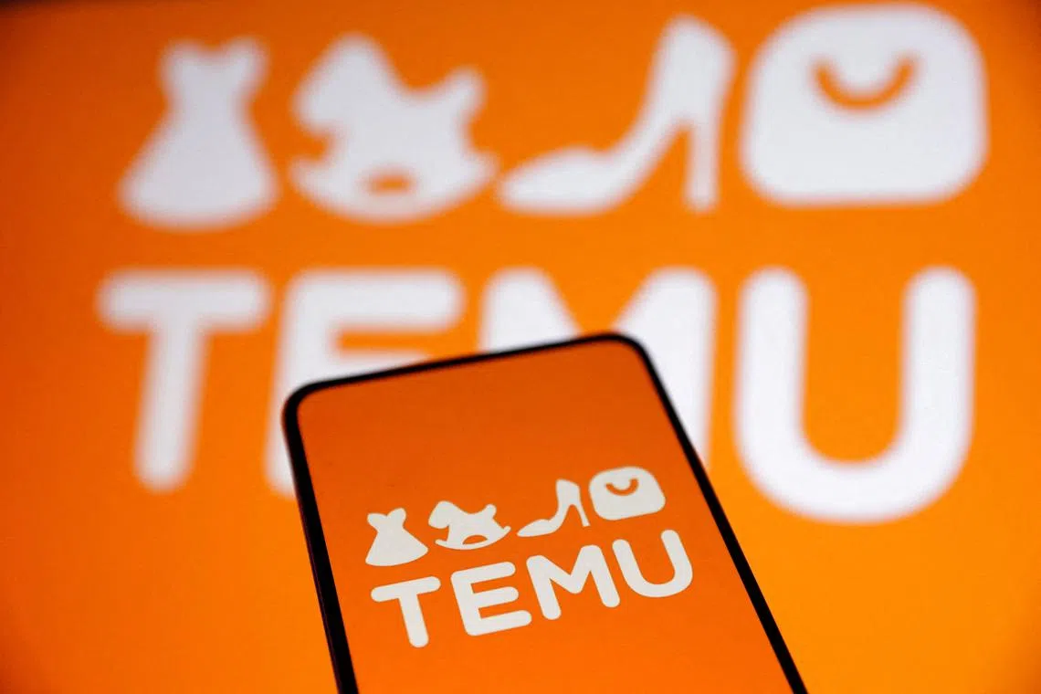 FILE PHOTO: Temu logo is seen in this illustration taken November 4, 2024. REUTERS/Dado Ruvic/Illustration//File Photo