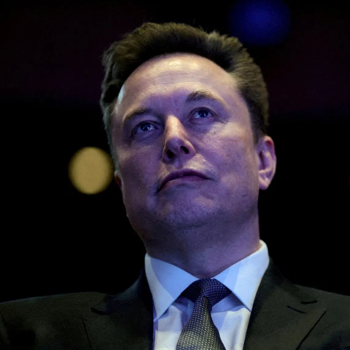 FILE PHOTO: Elon Musk attends the U.S.-Saudi Investment Forum in Washington, D.C., U.S., November 19, 2025. REUTERS/Evelyn Hockstein/File Photo