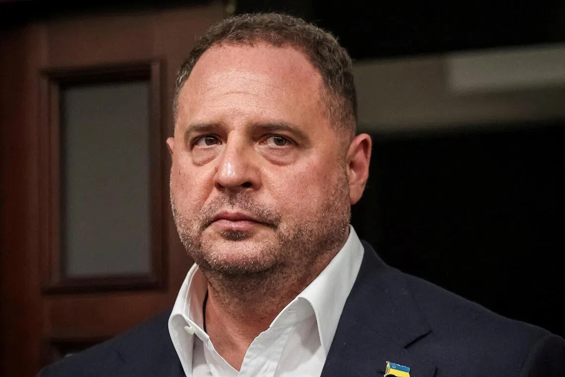 Andriy Yermak, Ukrainian President Volodymyr Zelensky's former right-hand man, was widely seen as Ukraine's second most powerful person before his resignation in November.