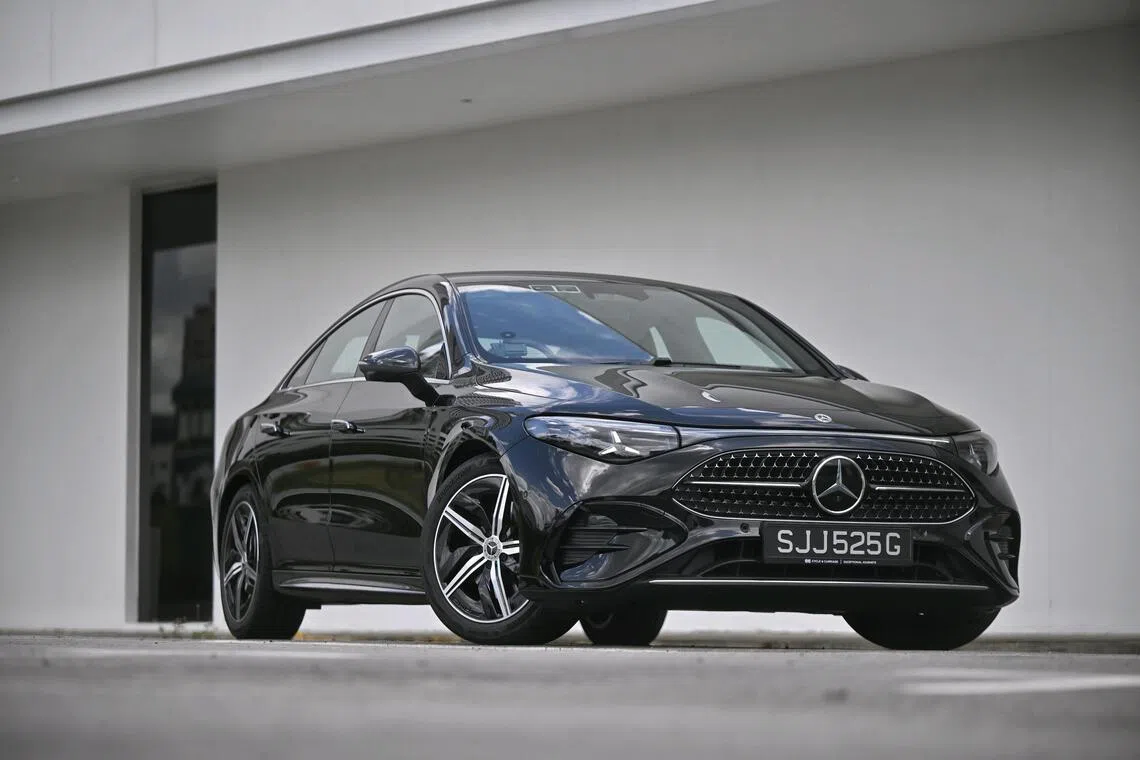 The Mercedes-Benz CLA200 retains the sleek profile of previous generations, mixed with flamboyant design touches.