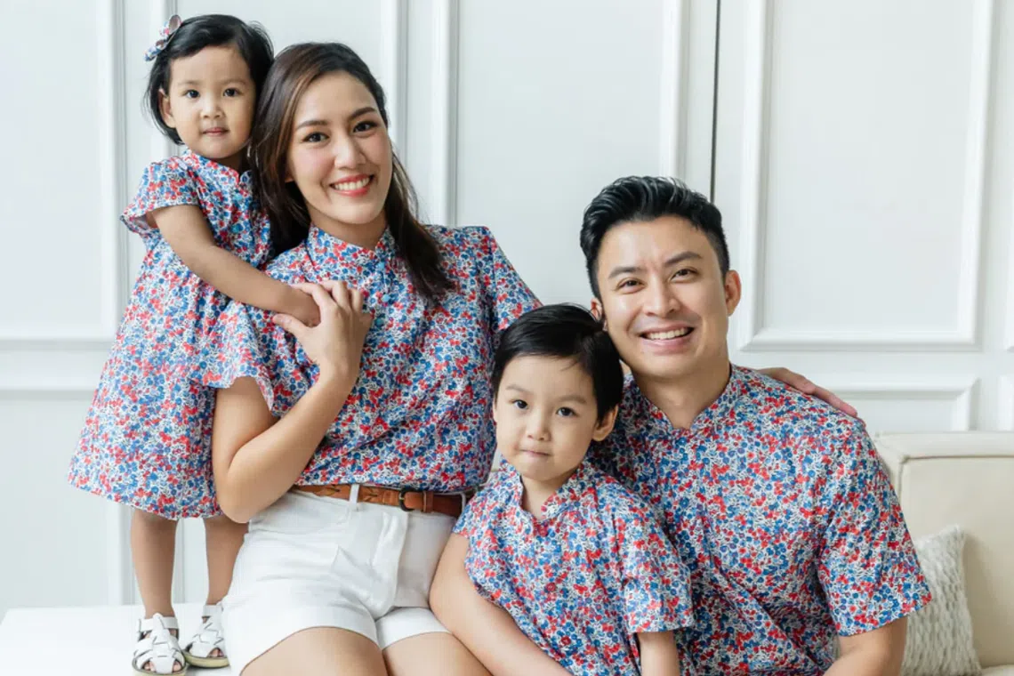 Best places to buy CNY matching family outfits: Elizabeth Little