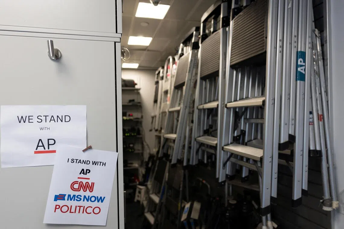 Why Trump’s ban on media outlets faces Constitutional hurdles