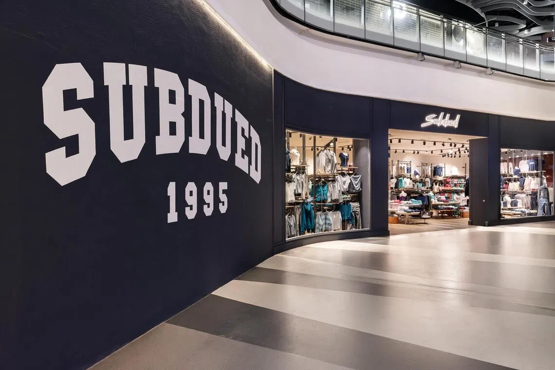 Subdued’s second Singapore store at Bugis+.