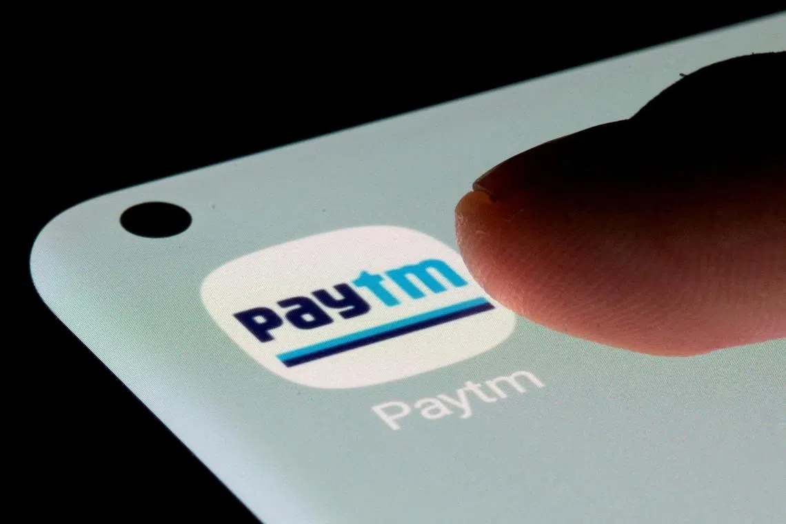 Paytm has lost about 43 per cent of its market value since the Reserve Bank of India told it on Jan 31 to stop accepting fresh deposits.