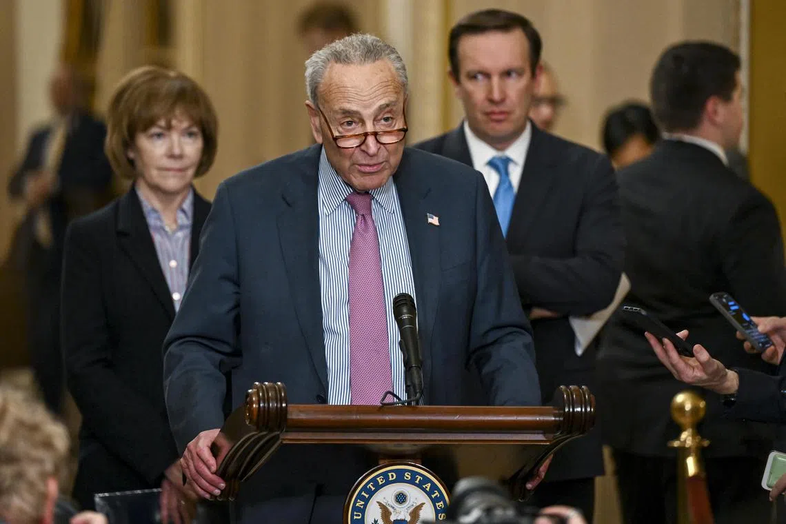 Senate Majority Leader Chuck Schumer on Jan 11 took the first procedural step to pass a stop-gap funding bill through the Senate early next week to give lawmakers more time to pass the full-year bill.