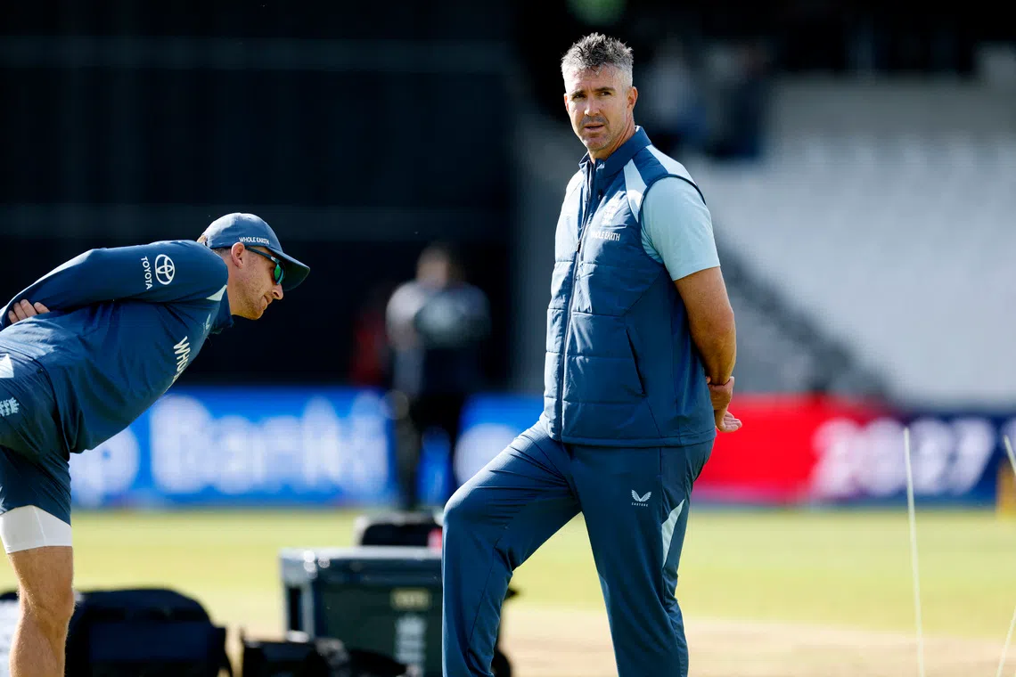 Cricket - Second One Day International - England v Sri Lanka - Headingley Cricket Ground, Leeds, Britain - September 24, 2026 England specialist mentor Kevin Pietersen before the match Action Images via Reuters/Jason Cairnduff