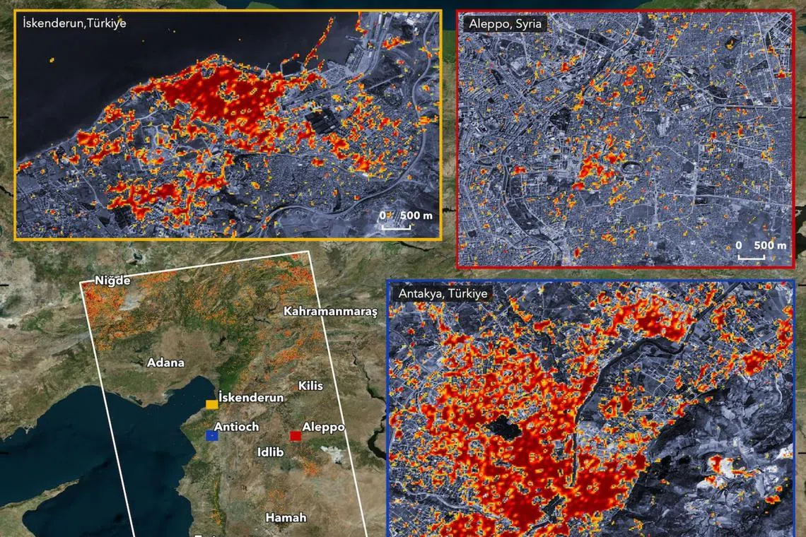 The damage proxy maps can be used to guide local governments and first responders in identifying the areas most in need of rescue and aid.
