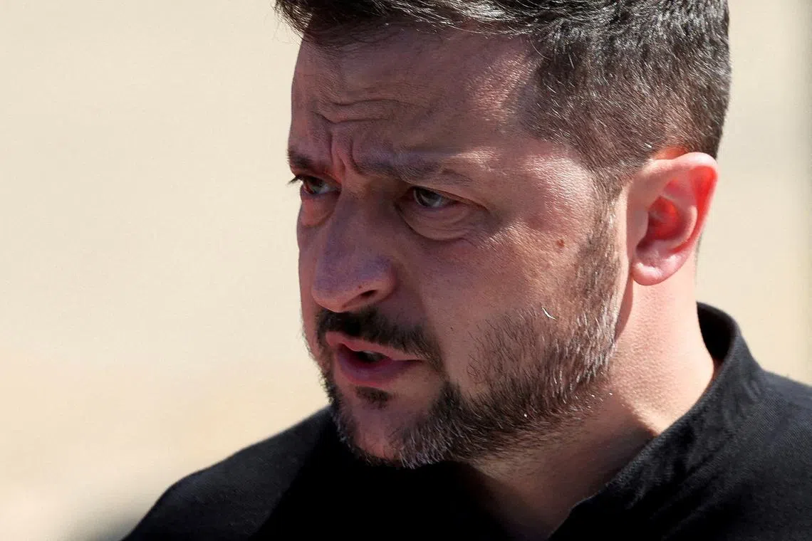 Volodymyr Zelensky said that Kyiv's major cross-border assault into the western region of Kursk was a matter of security for Ukraine.