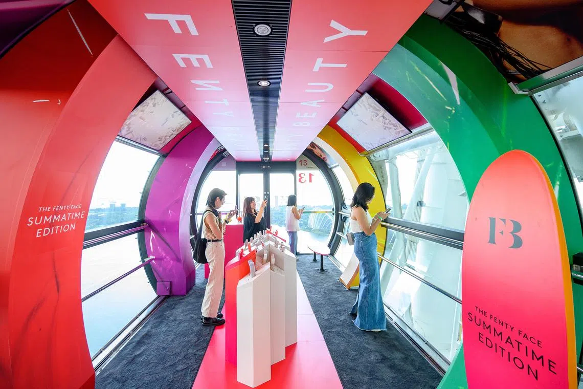The Fenty Beauty Singapore Flyer Premium Experience is happening from now till August 20.