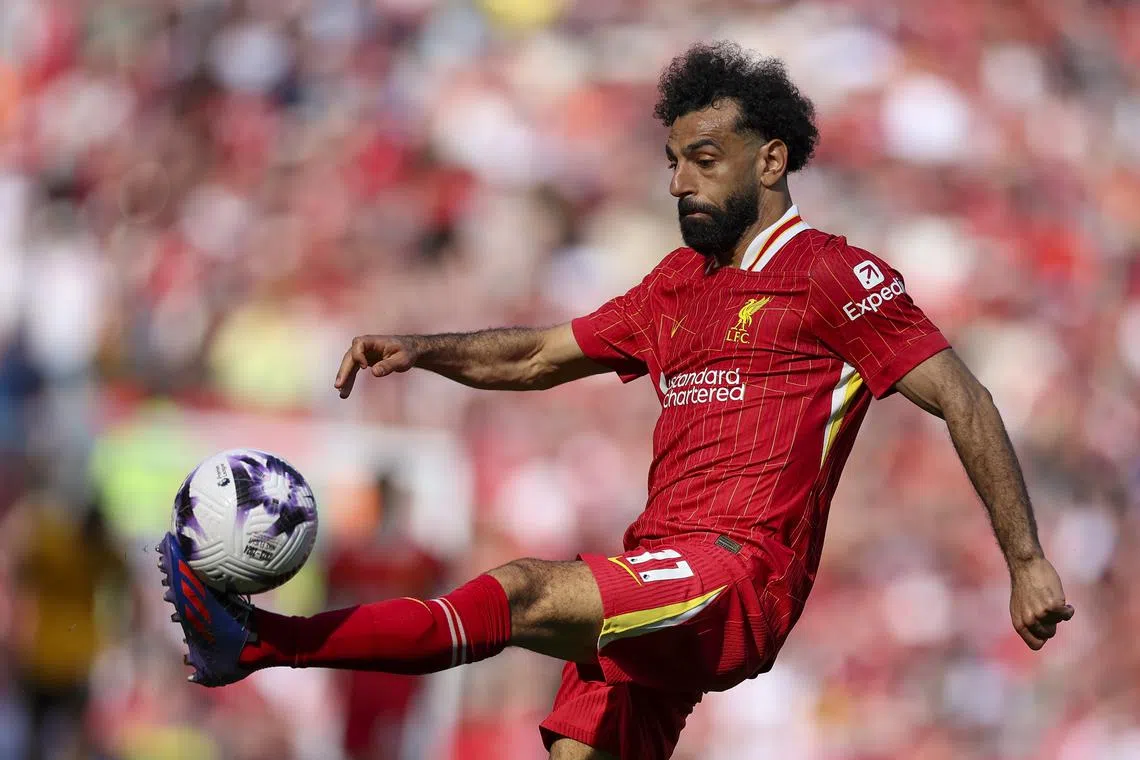 Mohamed Salah has just 12 months remaining on his deal and has been linked with a move to the Saudi Pro League.