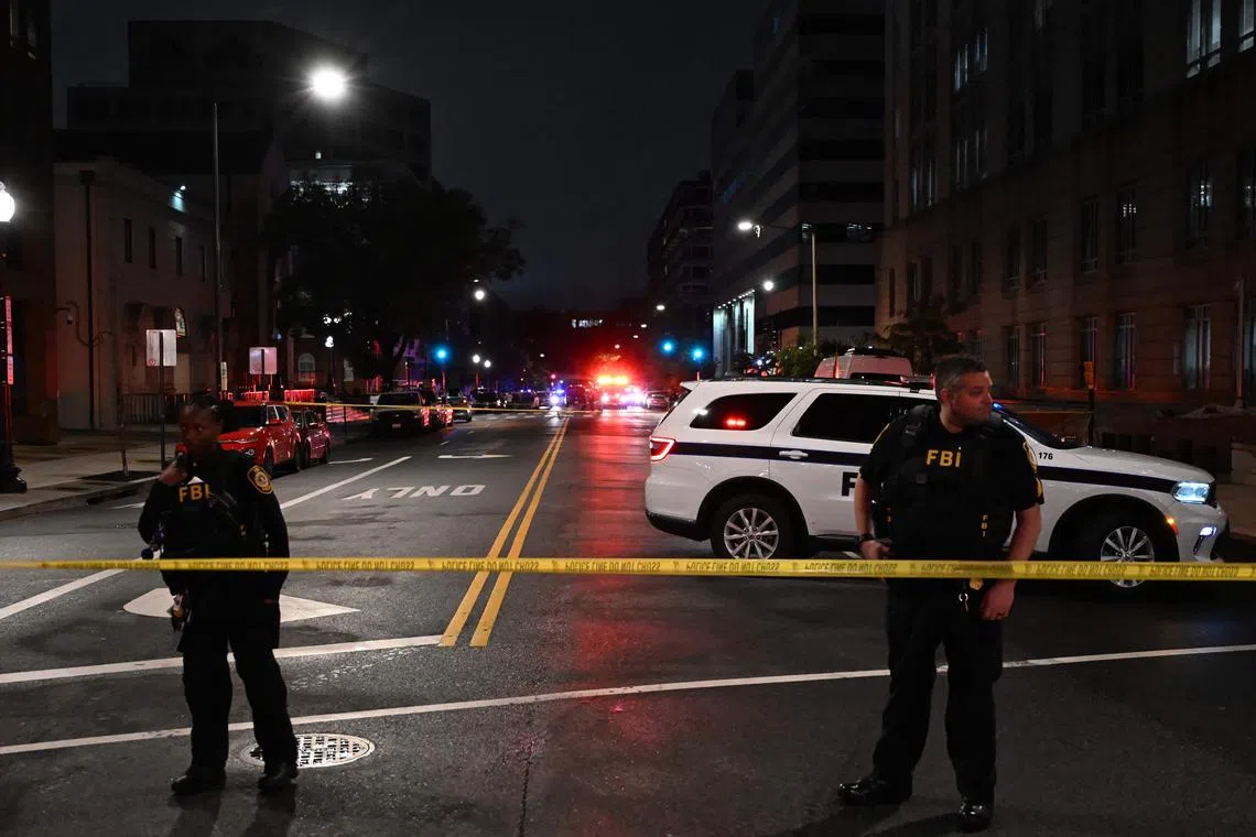 The Washington shooting occurred at an annual reception for young Jewish professionals and the Washington diplomatic community.
