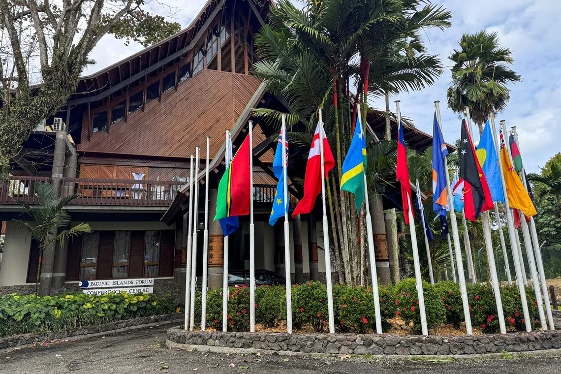 China missile test splits Pacific Islands at Suva talks