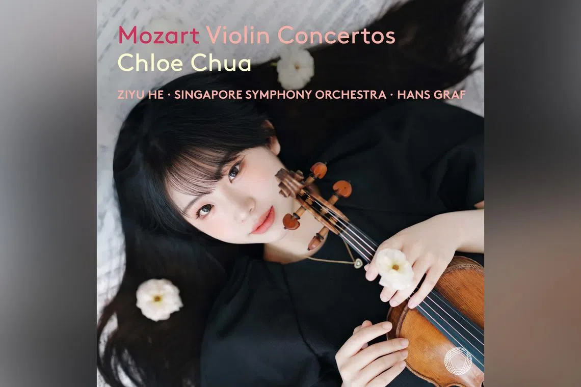 This is the second time an album by Chloe Chua and the Singapore Symphony Orchestra has topped Apple Music's classical music chart. 