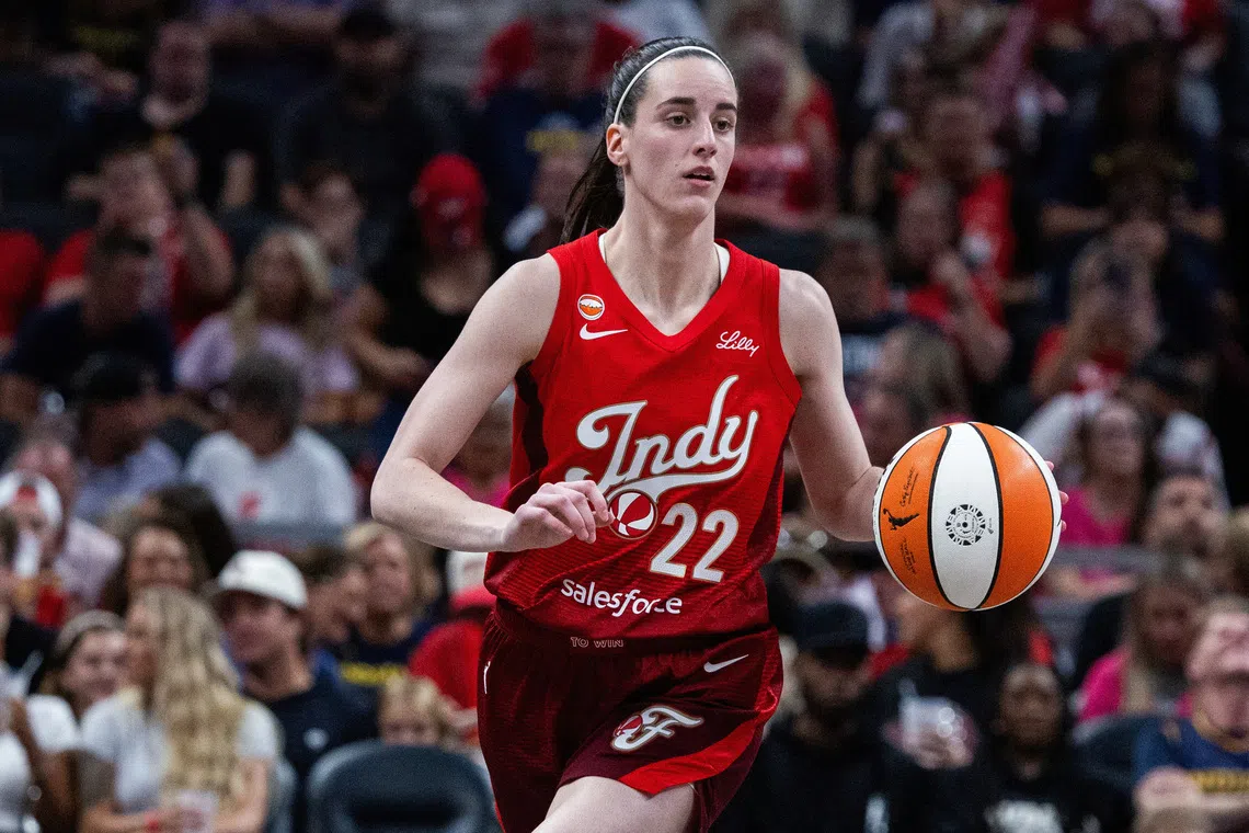 The Indiana Fever guard has become one of the most recognisable athletes in the US in any sport.