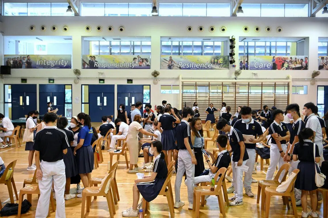 Secondary schools and JCs can admit up to 20 per cent of their students through DSA, the ministry added.