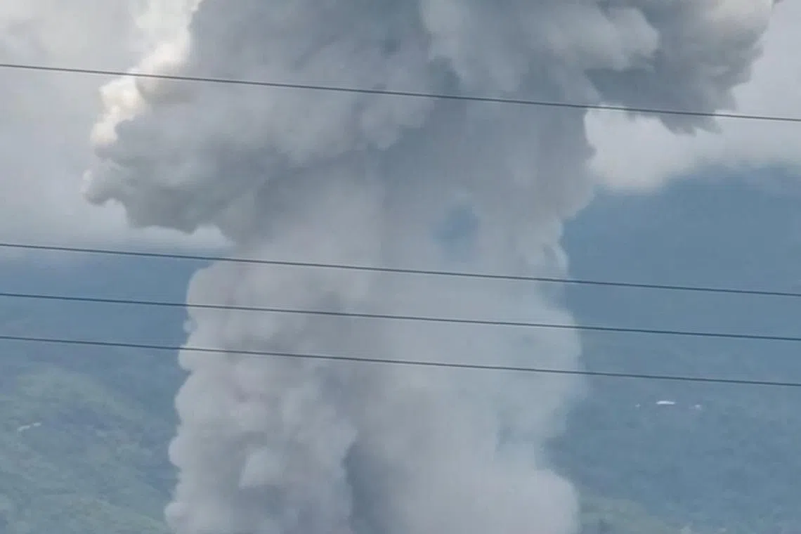 Witnesses tell of devastation from Myanmar village explosion that killed dozens