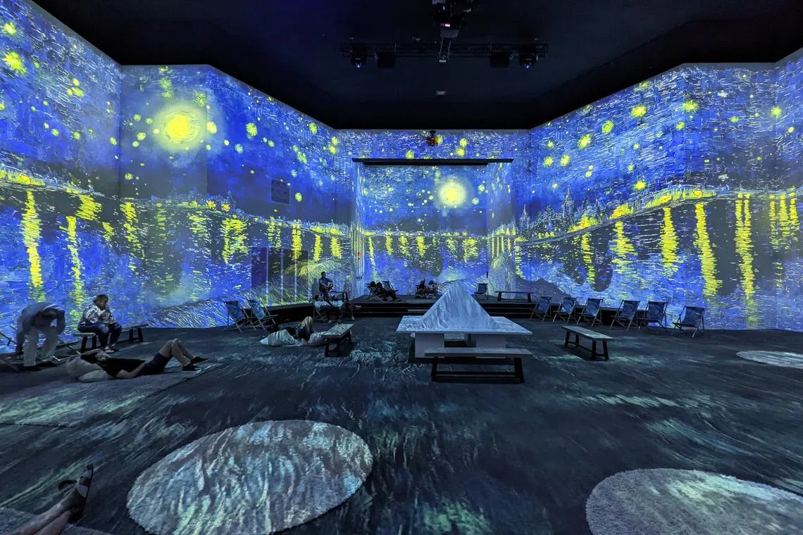 Van Gogh's art comes to life at immersive digital exhibition at