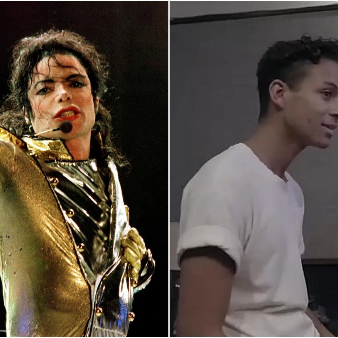 Jaafar Jackson (right) had a natural ability to emulate his uncle and bring him to life.