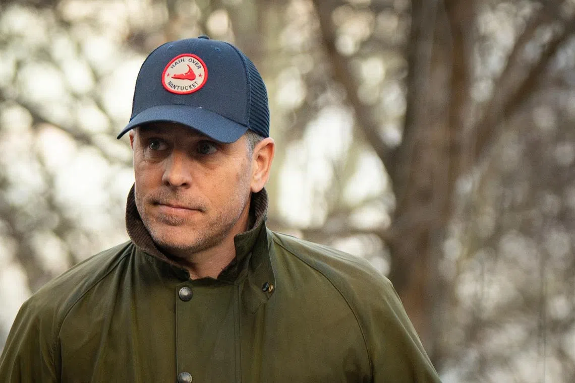 Hunter Biden in October pleaded not guilty to charges that he lied about his drug use while buying a handgun.