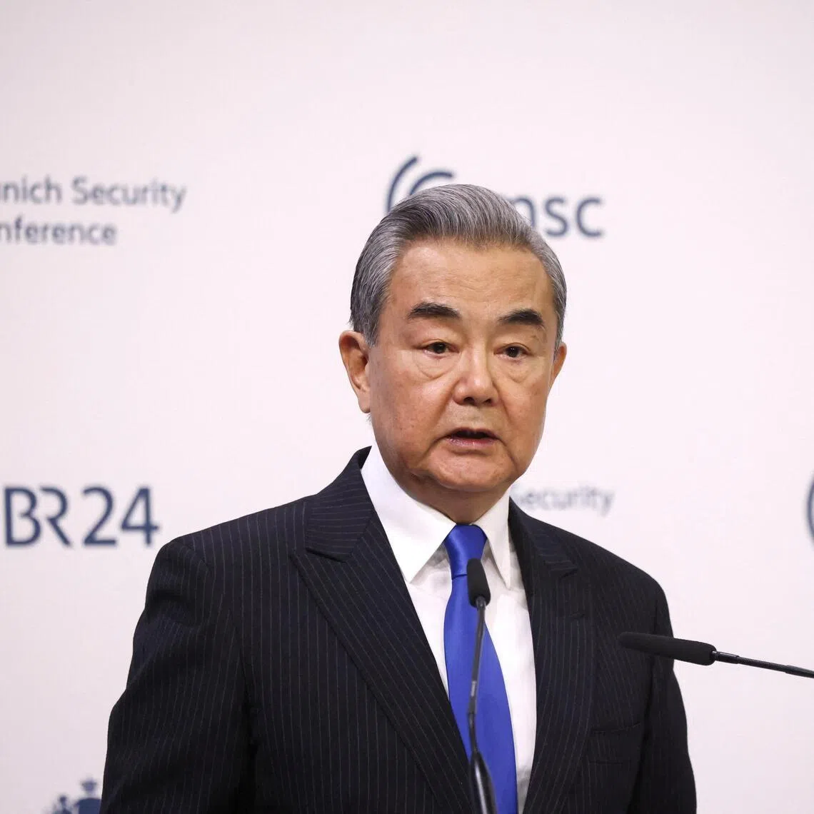 China's Foreign Minister Wang Yi has voiced support for Iran in safeguarding its own legitimate rights and interests.