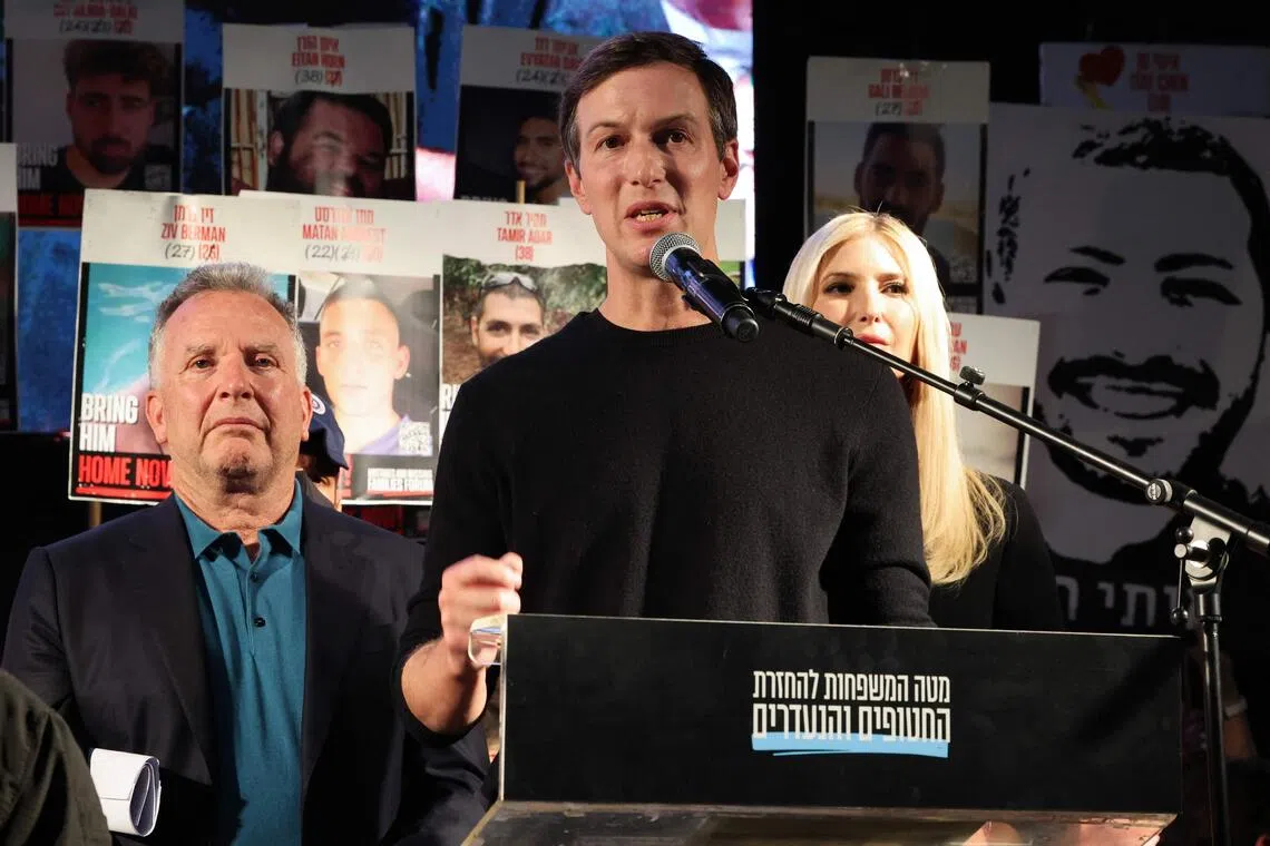 Mr Kushner said the situation remained “very difficult,” but he was looking for “joint security and economic opportunity” to guarantee that Israelis and Palestinians “can live peacefully side by side in a durable way."