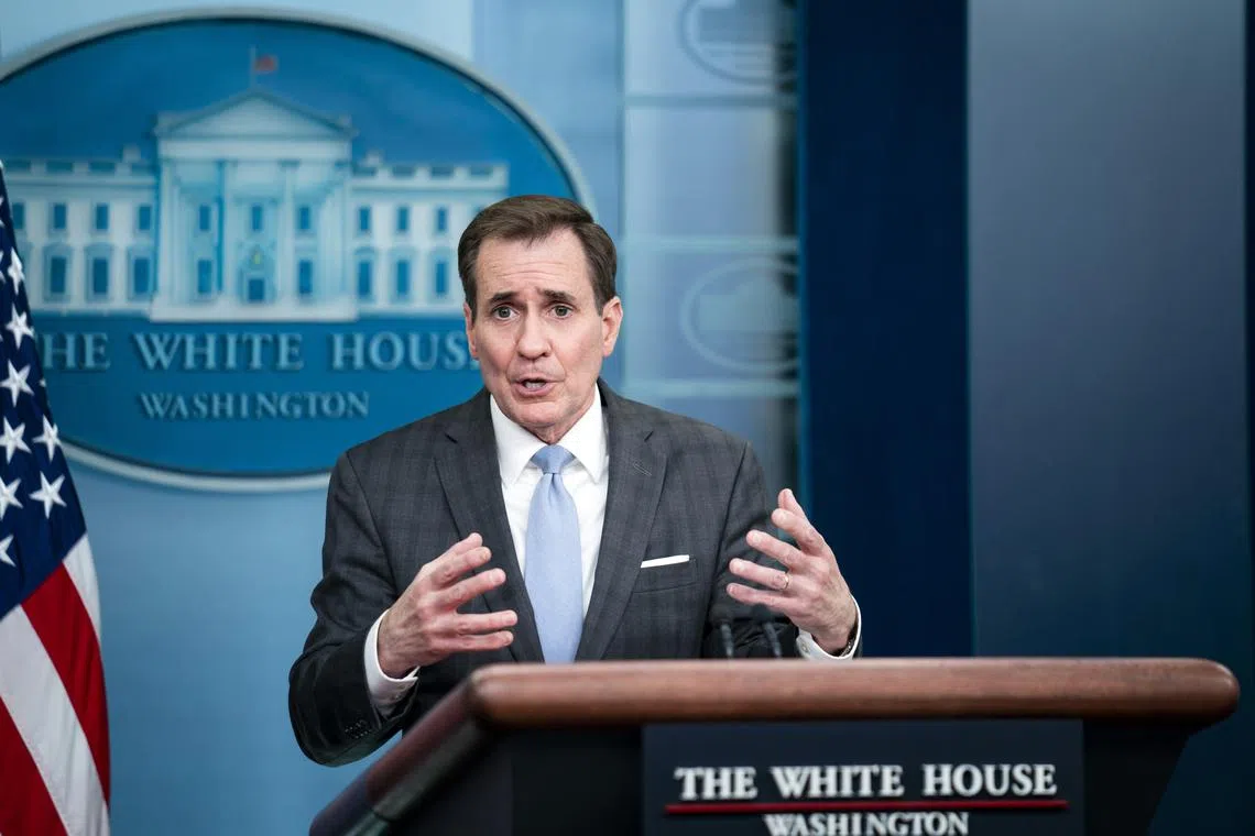 National Security Council spokesman John Kirby said it was unclear what the purpose or origin of the new object was.