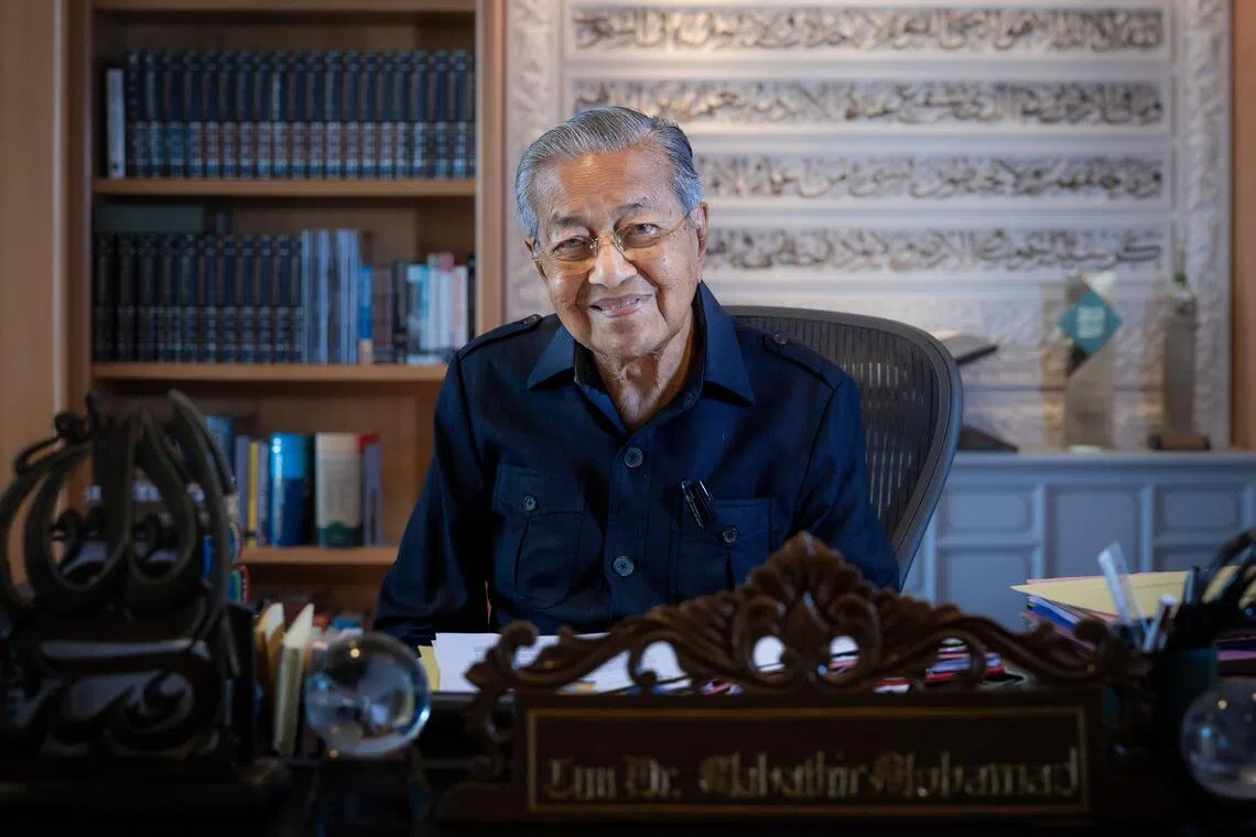 Malaysia’s ex-PM Mahathir hospitalised with hip fracture after fall at home