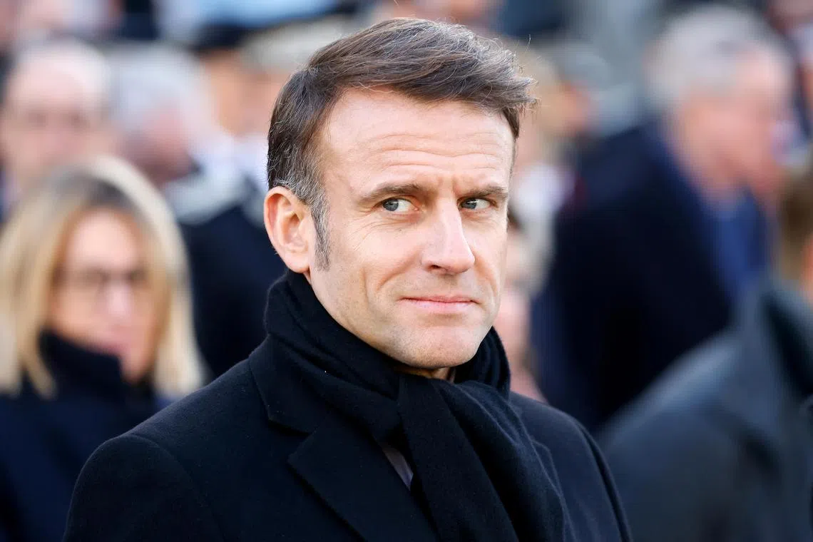 French President Emmanuel Macron said “none” of the states of the Sahel region would be “sovereign” today if France had not intervened to stop an Islamist insurgency.