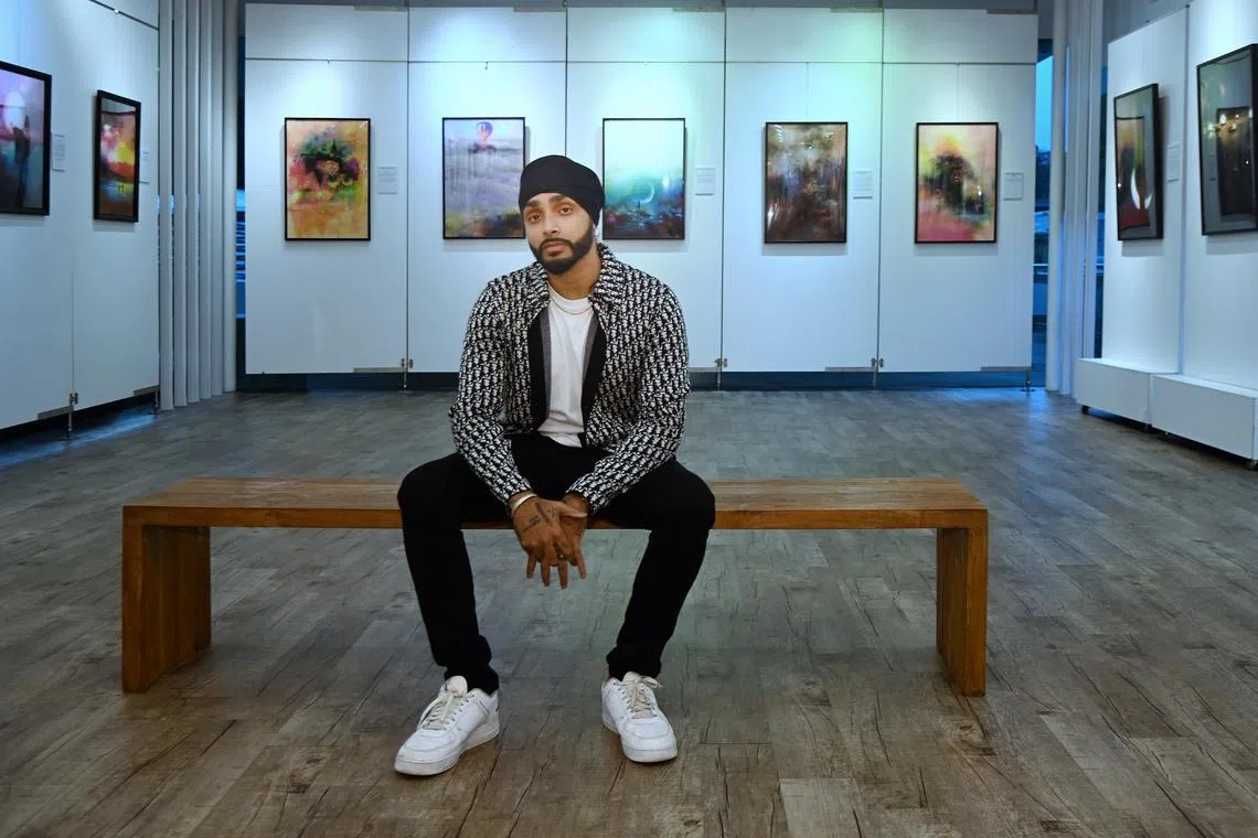 Sikh artist Inkquisitve was given the moniker as a child by his late mother.