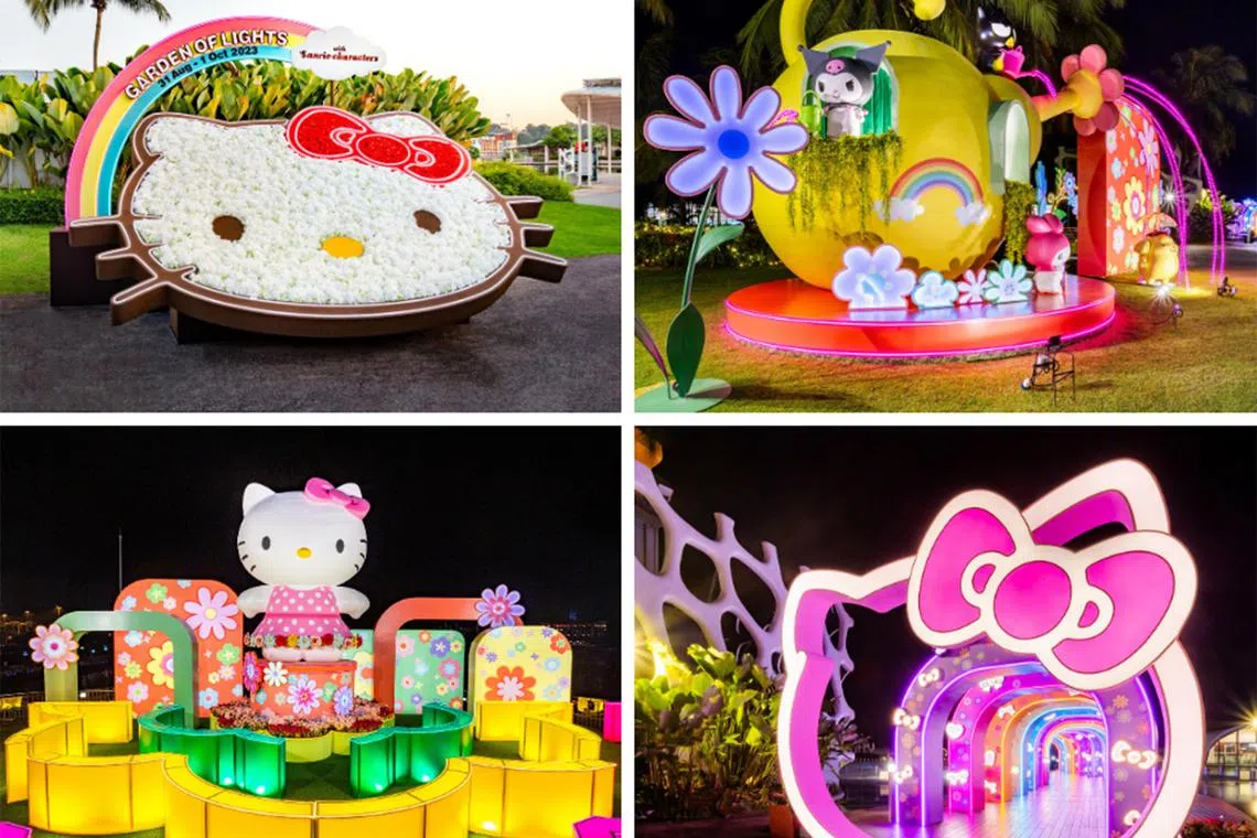 Sanrio characters are taking over VivoCity's Sky Park until Oct 1.