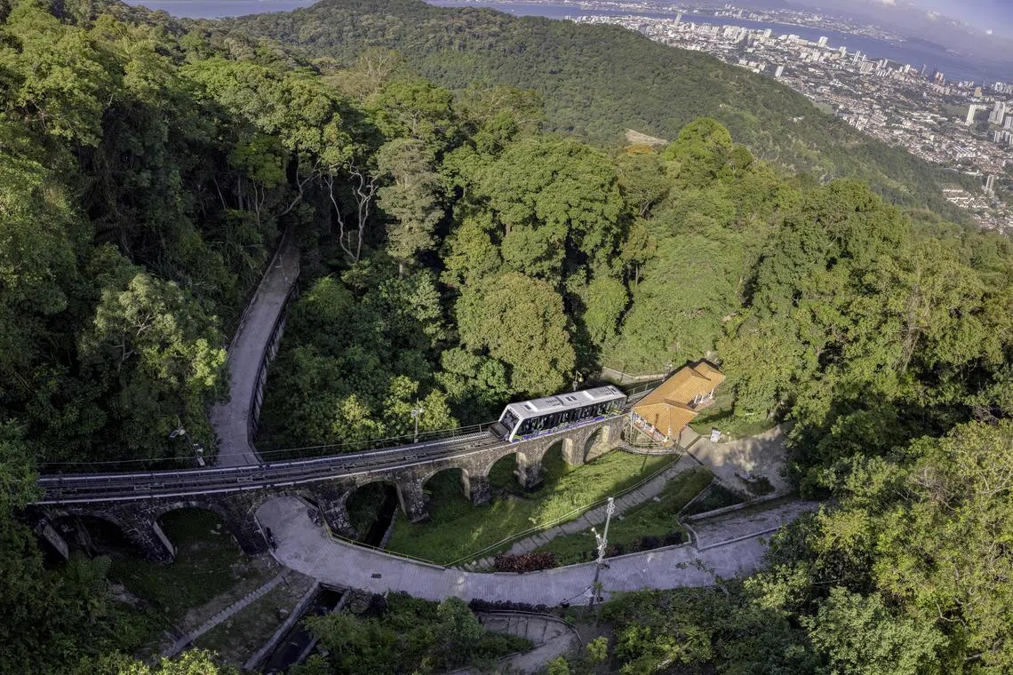 stpghill - So much of Penang Hill is still forested, even trails leading away from funicular stations midway through the journey are fully shaded by trees.




Credit to Elaton Publishing