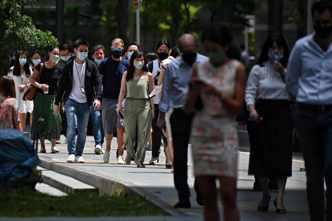We are in a transition period now which means having to give up the casual wear that was acceptable for Zoom meetings. But switching completely back to tailored outfits seems too sudden, says the writer. 