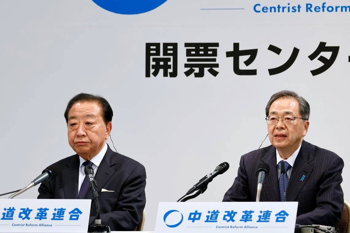 Japan’s main opposition begins two-horse leadership race after election defeat