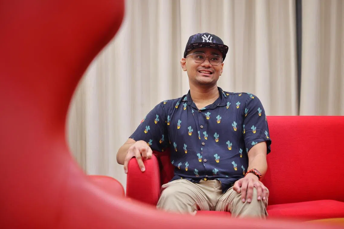 ST20231124_202358171480/smjob24/Shermaine Ang/Jason Quah

Muhamad Faris Bin Muhd Rosbaha, a beneficiary of Bizlink’s Train and Place programme, poses for a photo at Bizlink’s Enabling Employment Appreciation Dinner, at Genting Hotel Jurong on Nov 24, 2023.