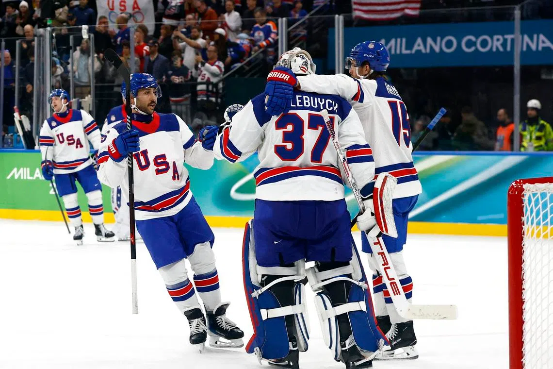 Ice hockey-U.S. men's hockey eyes first Olympic gold in 46 years against Canada