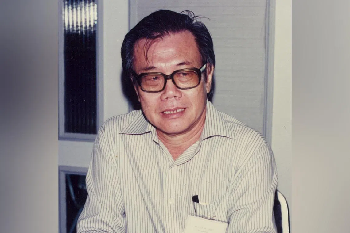 An undated photo of artist, educator, writer and art critic Chia Wai Hon.