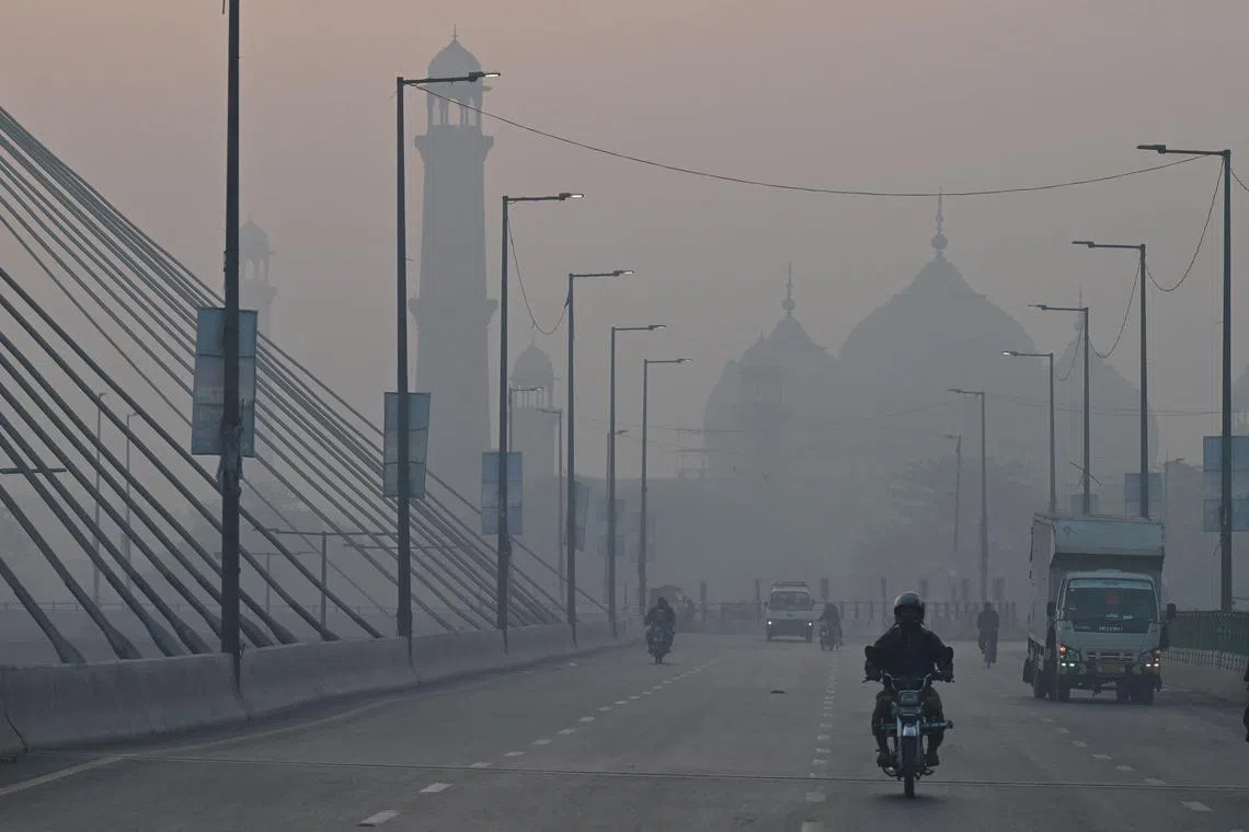 Lahore is now choking with toxic smog that placed it as the world's worst for air quality last year.