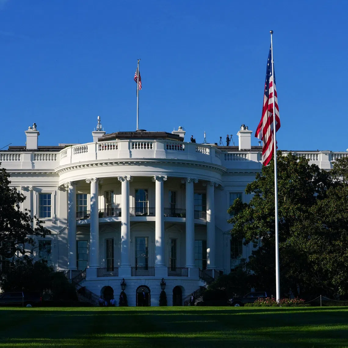 The White House was not placed on lockdown, but the road leading to the gate will remain closed until the police tow the vehicle away.