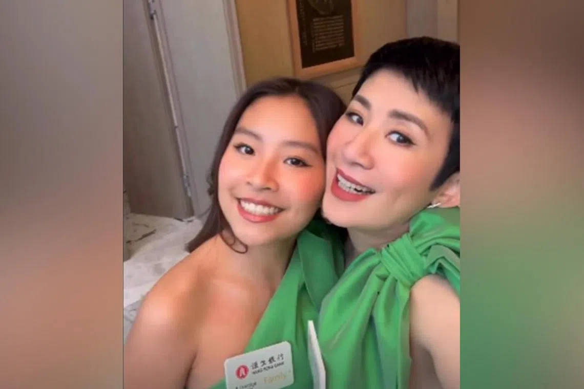 Sandra Ng said her daughter Jillian Chan has to improve her acting skills if she wants to be in the industry.