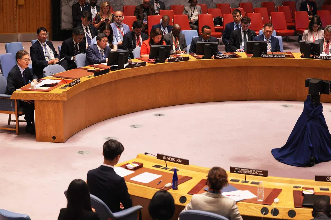 13 of the 15 UN Security Council members condemned Pyongyang’s second spy satellite test in three months.
