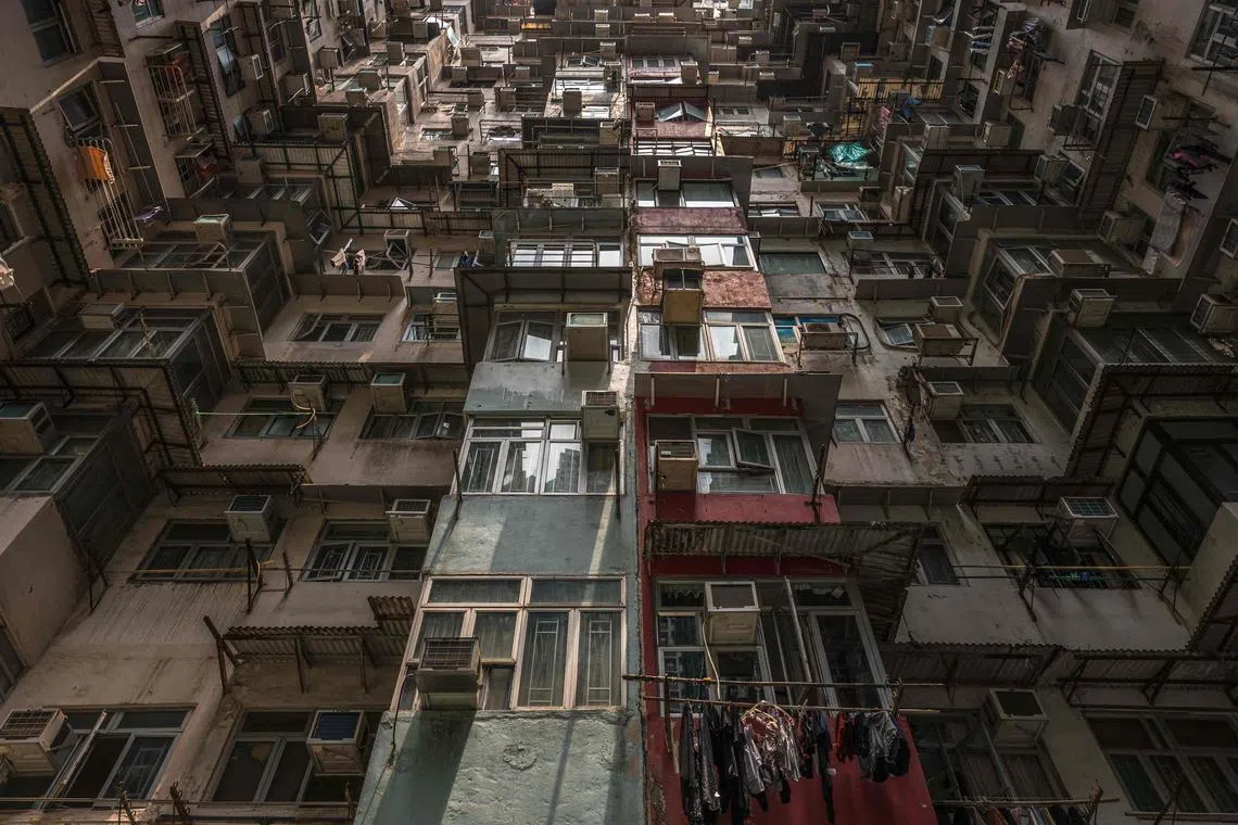 With temperatures in Hong Kong set to stay high in the coming days, impoverished residents living in subdivided flats, rooftop structures and cage homes are suffering the most.