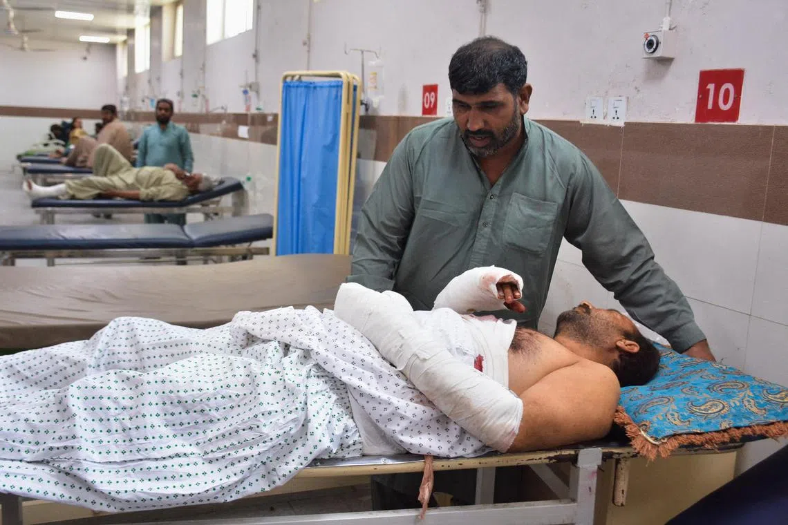 Mr Munir Ahmed was pulled from his truck and shot five times by militants, in an Aug 19 attack and subsequent military operation that resulted in the deaths of at least 70 people.