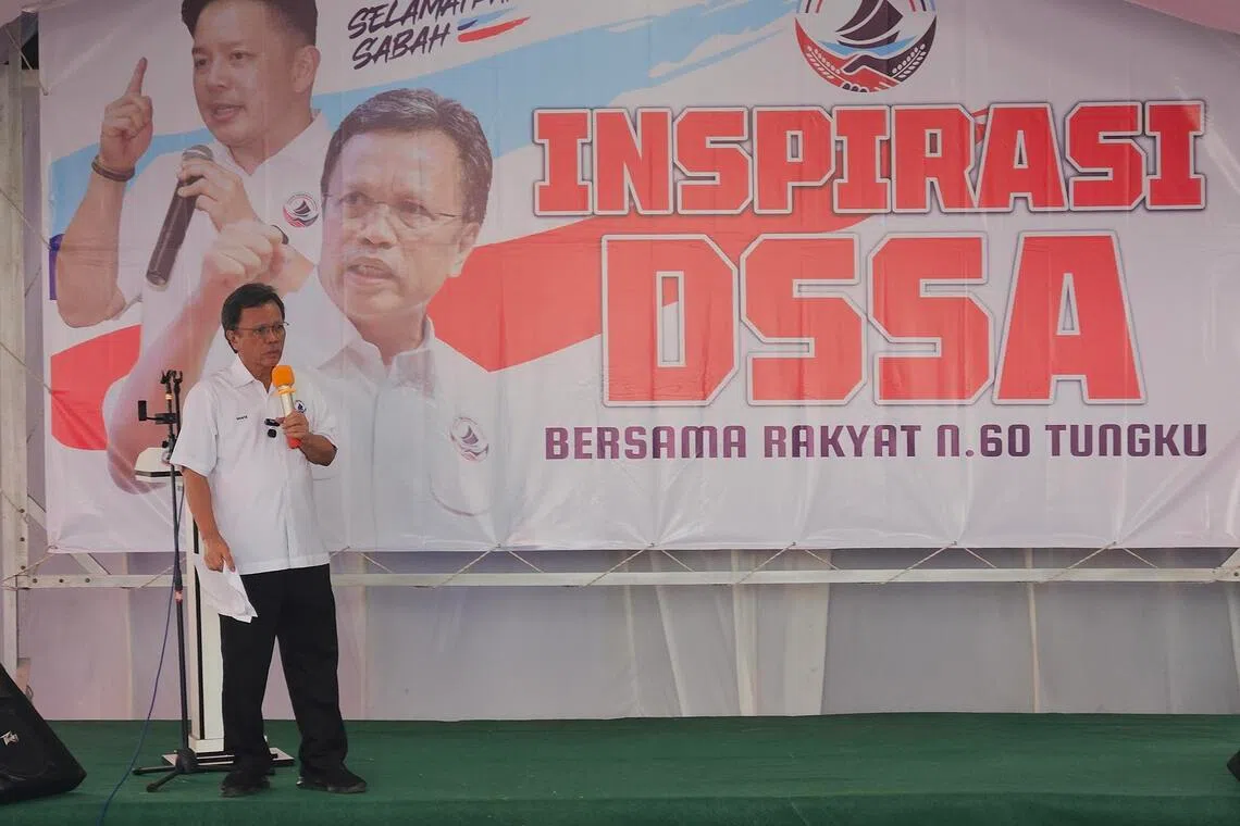 whwarisan - Warisan president Shafie Apdal pledged to steer Sabah toward greater autonomy by drawing inspiration from Sarawak’s approach to reclaiming control over its lucrative hydrocarbon revenues.

ST Photo: LU WEI HOONG