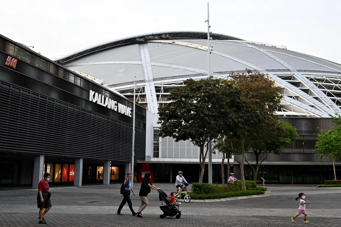 CapitaLand will also introduce its shopping rewards programmes CapitaStar and eCapitaVoucher in Kallang Wave Mall.