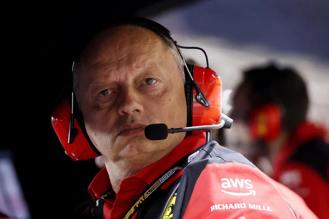 Ferrari team principal Fred Vasseur said teams are aligned on changes to Formula One's format for grands prix weekends with sprint races.