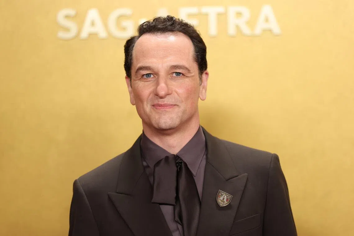 Welsh actor Matthew Rhys attending the 32nd Annual Actor Awards at the Shrine Auditorium in Los Angeles on March 1.