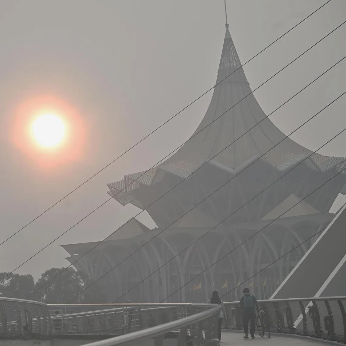 Schools in Kuching shut two weeks ago, and the state has seen supplies of haze-rated masks dwindle.