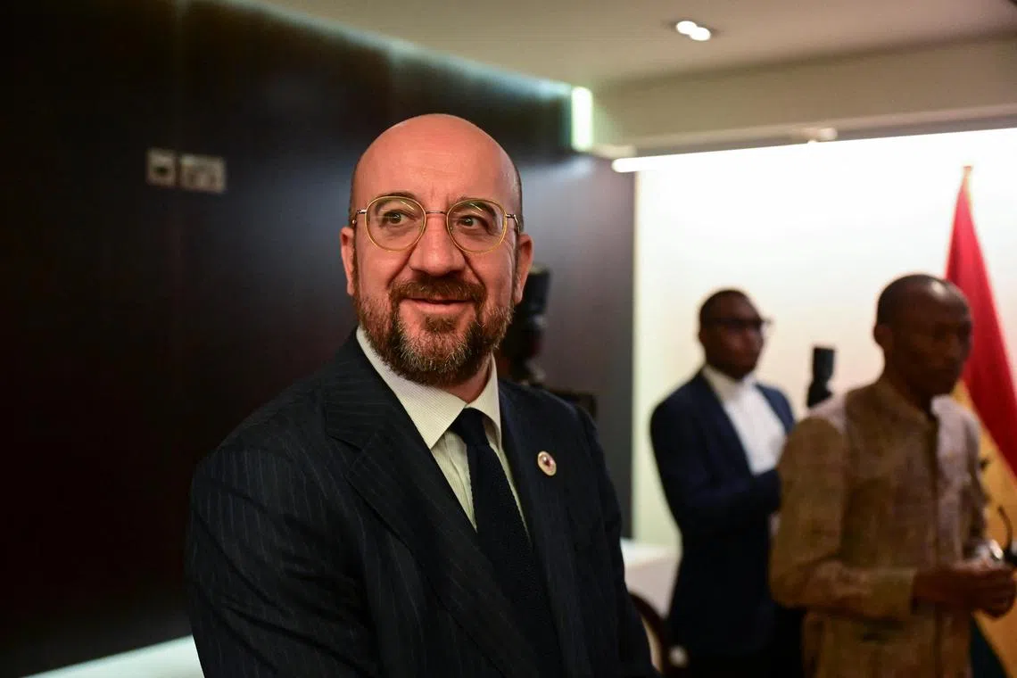 European Council President Charles Michel will head to Beijing for a meeting with President Xi Jinping.