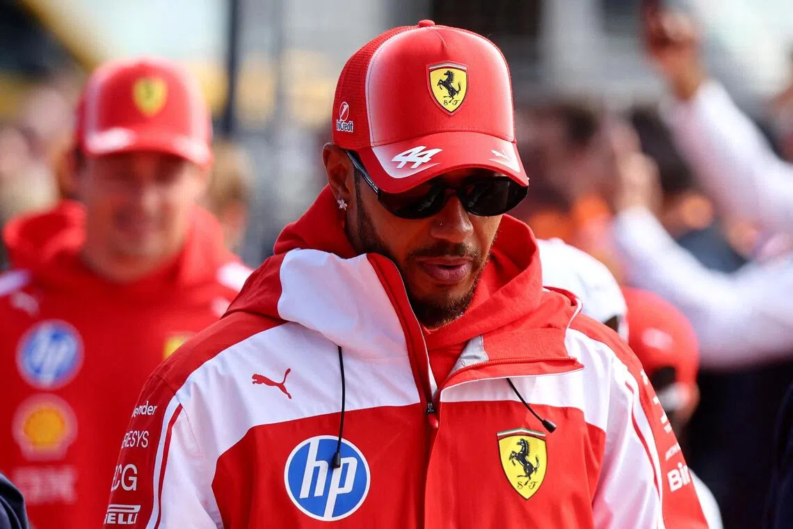 straitstimes.com - Lewis Hamilton accepts sarcastic radio messages did not show him in best light