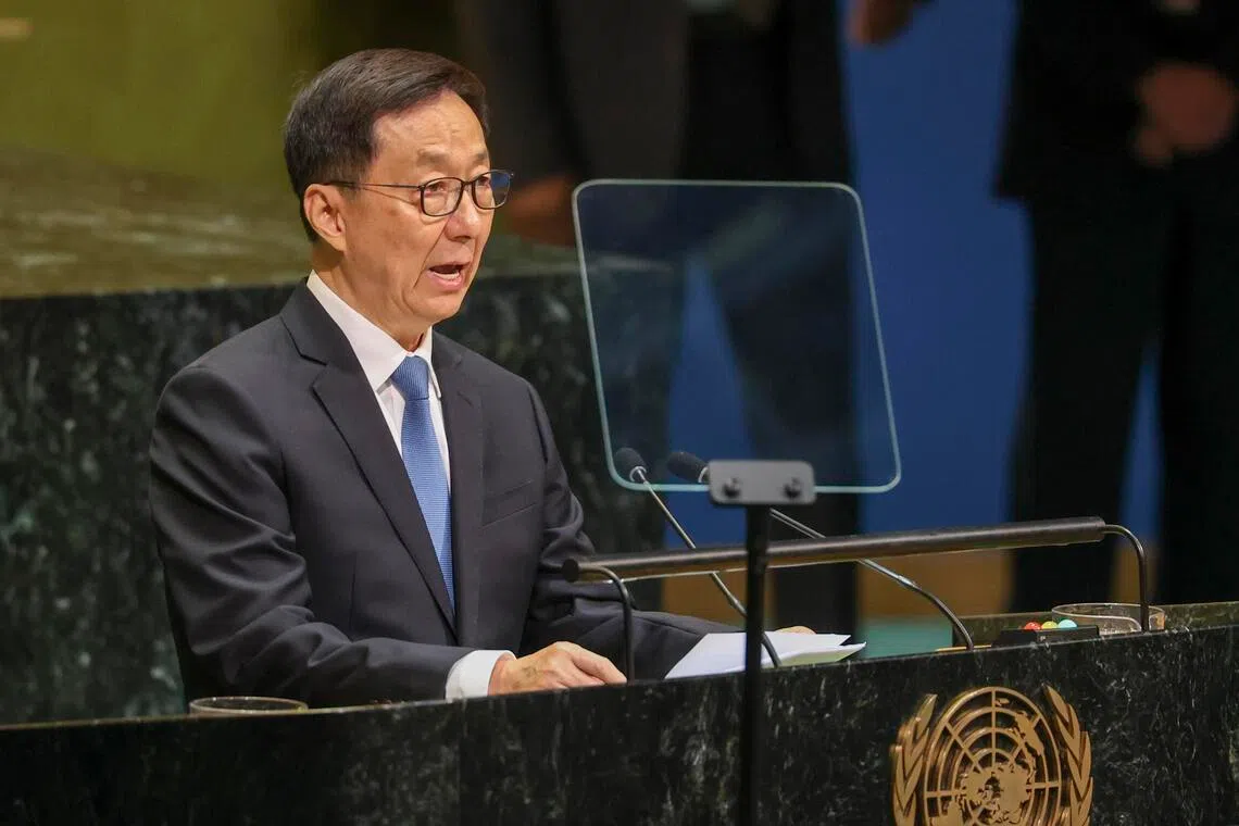 China pushes back against US on Iran and Cuba in UN speech